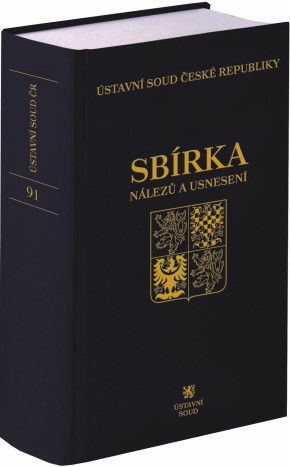 Sbírka nálezů a usnesení ÚS ČR, svazek 91 (vč. CD)